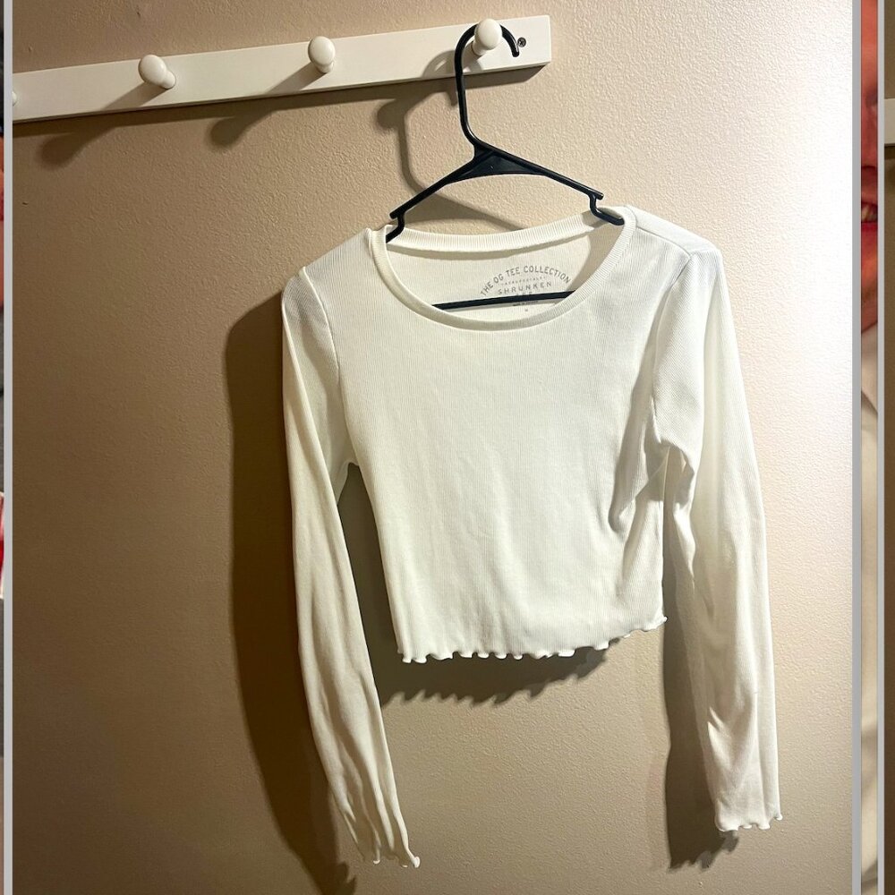Aeropostale Cropped Long Sleeve